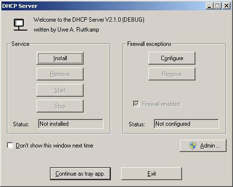 Macos dhcp server app setup